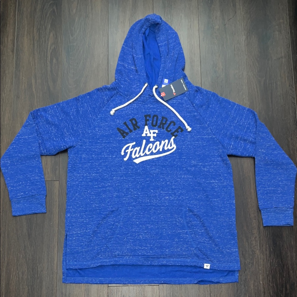 Fanatics Air Force Falcons Royal Blue Blue Air Force Hoodie, Size: 2XL